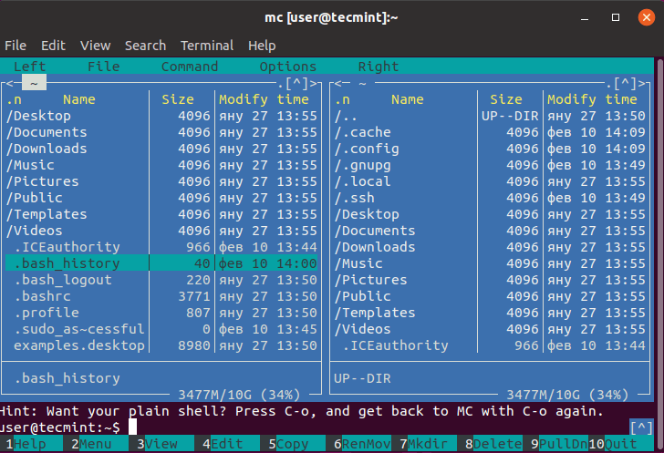 12 Must-Have Linux Console [Terminal] File Managers