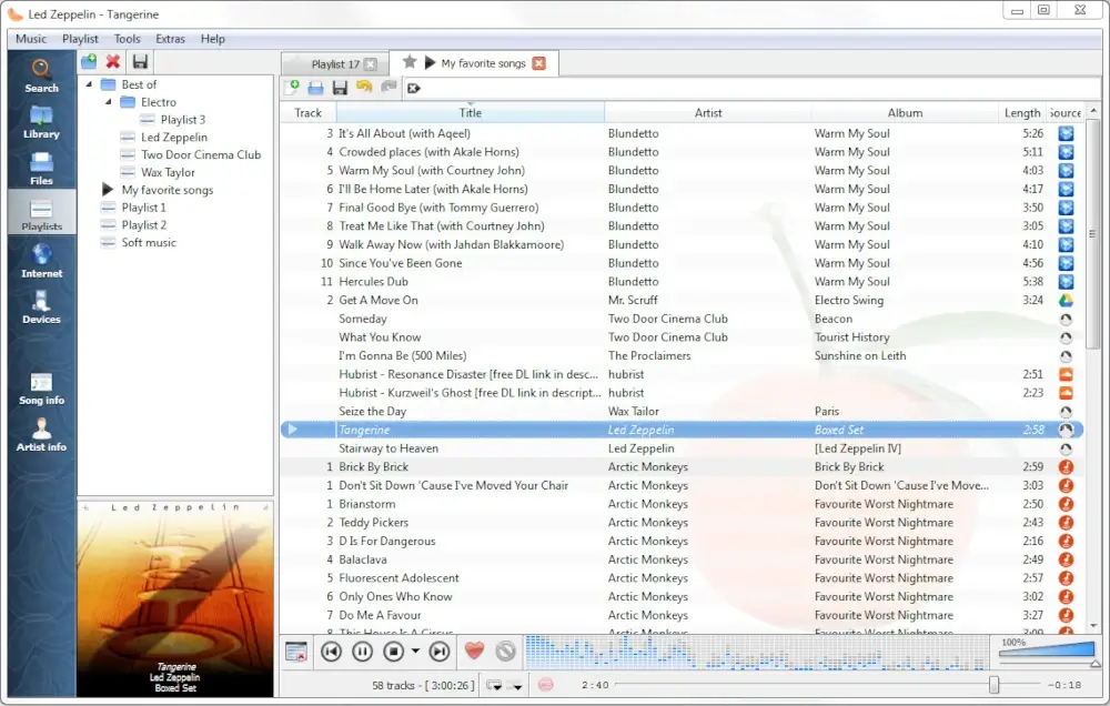 Clementine Music Player