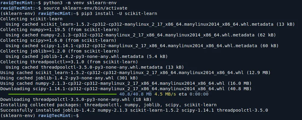 How to Install and Use Scikit-Learn in Linux