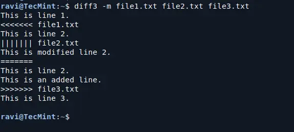 Merging Files in Linux