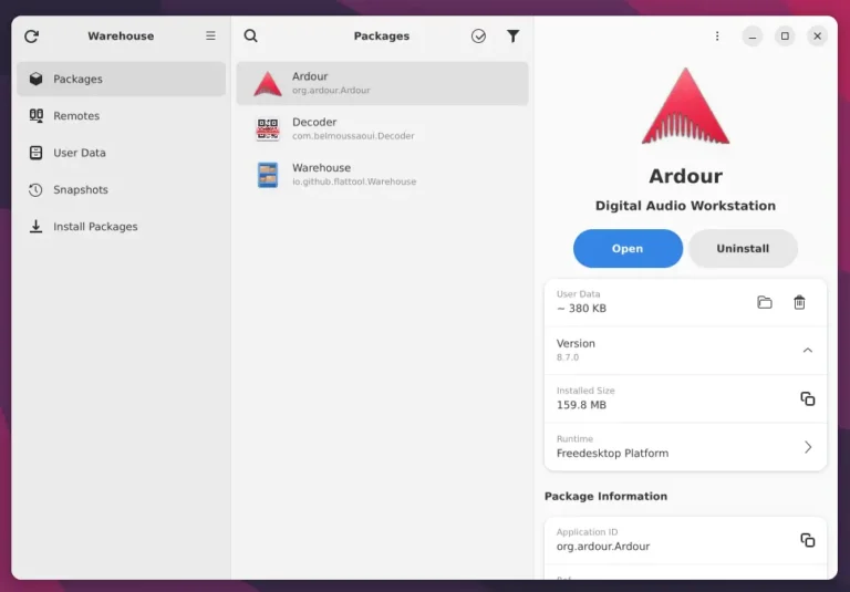 Warehouse: The Ultimate GUI for Managing Flatpak Apps in Linux
