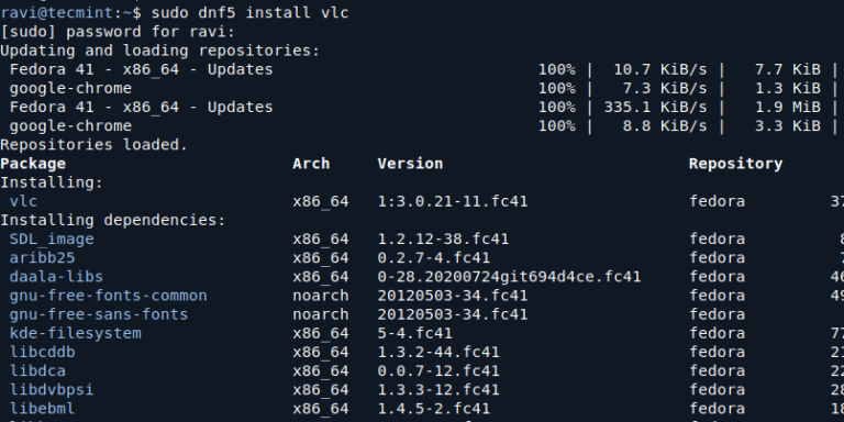 How to Use dnf5 Command for Fedora Package Management