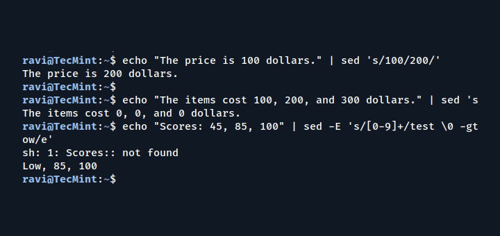 How to Use sed for Dynamic Number Replacement in Linux