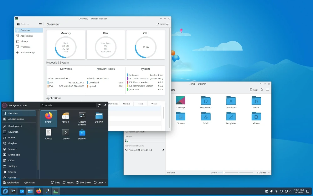 Fedora KDE