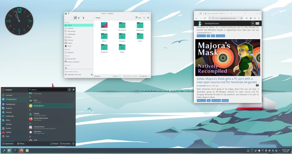 Manjaro KDE