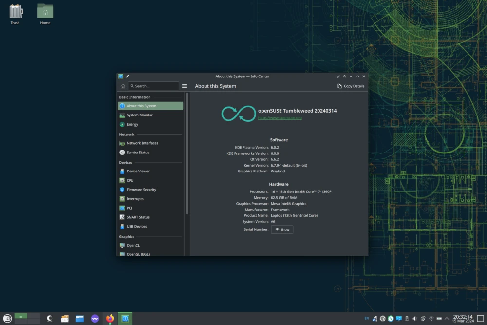 openSUSE KDE