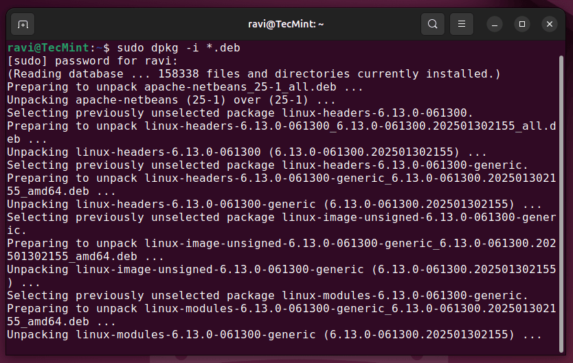 Install Kernel in Ubuntu