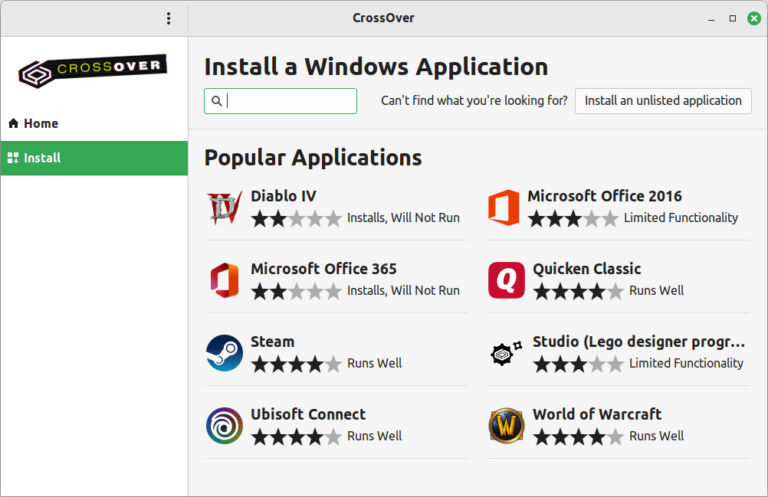How to Run Windows Software & Games on Linux with CrossOver 25