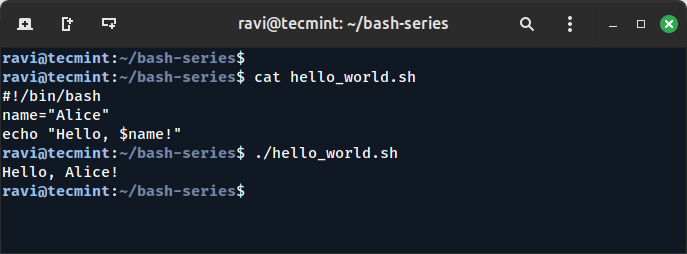 Declaring Variables in Scripting