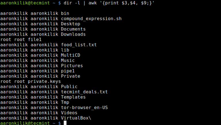How to Read and Filter Awk Input from STDIN in Linux – Part 7