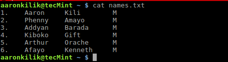 How to Work with Awk Variables, Expressions, and Operators – Part 8