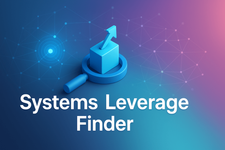 Systems Leverage Finder