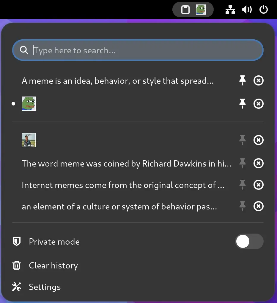 Clipboard Indicator - Keep Track of Everything You Copy