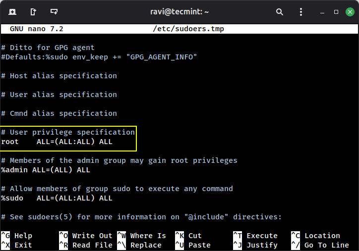 Difference Between su and sudo and Configuring sudo in Linux