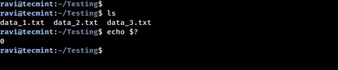 How to Check Exit Status for Command in Linux