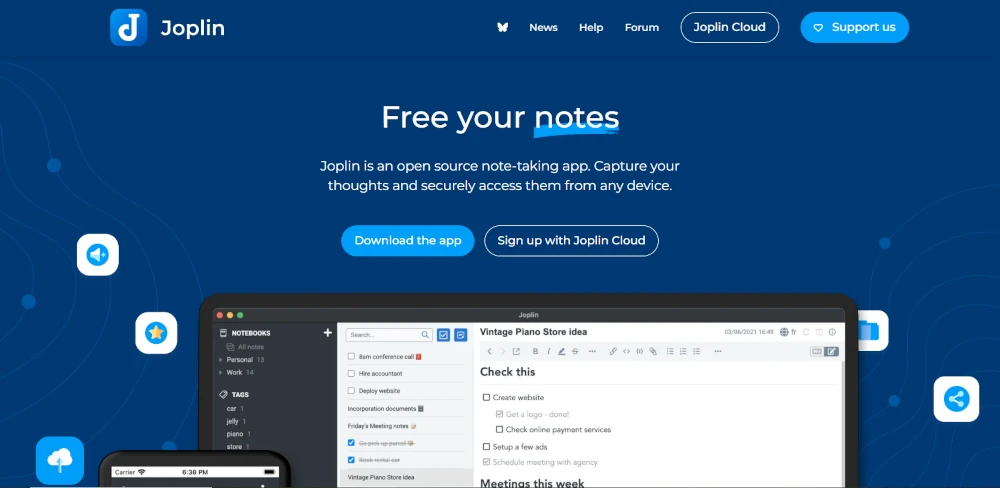 Joplin - Note-Taking App
