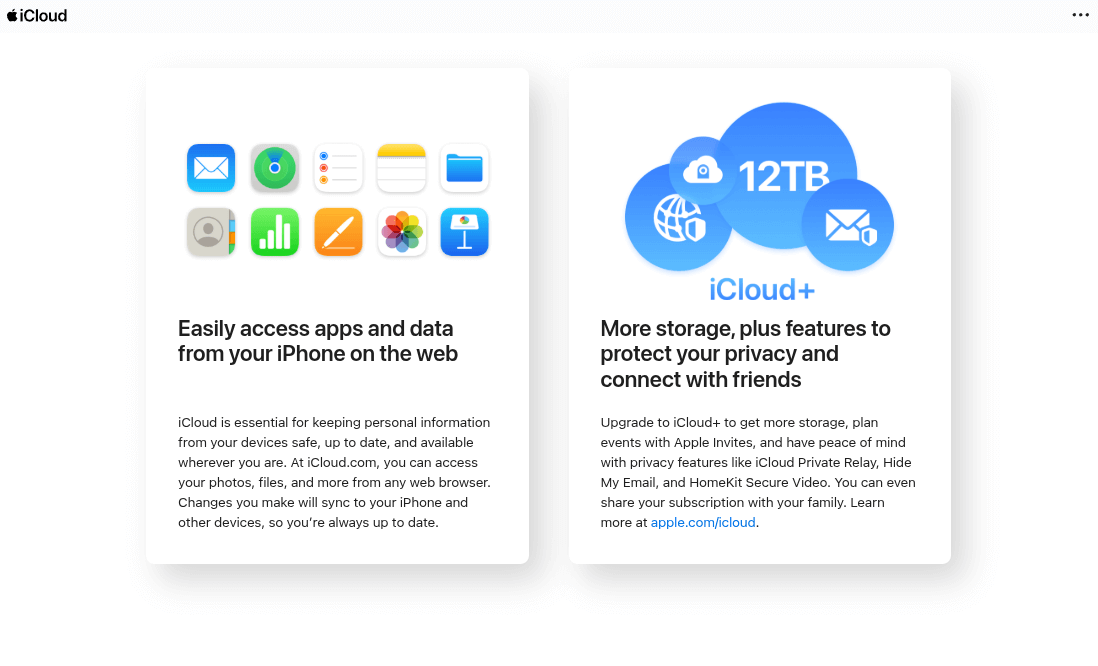 iCloud - Cloud-based Storage Service from Apple