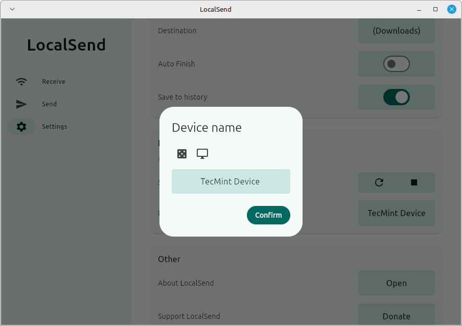 Finding and Changing Your Device Name