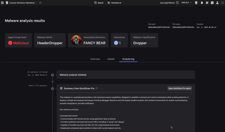 How CrowdStrike&rsquo;s Malware Analysis Agent Detects Malware at Machine Speed