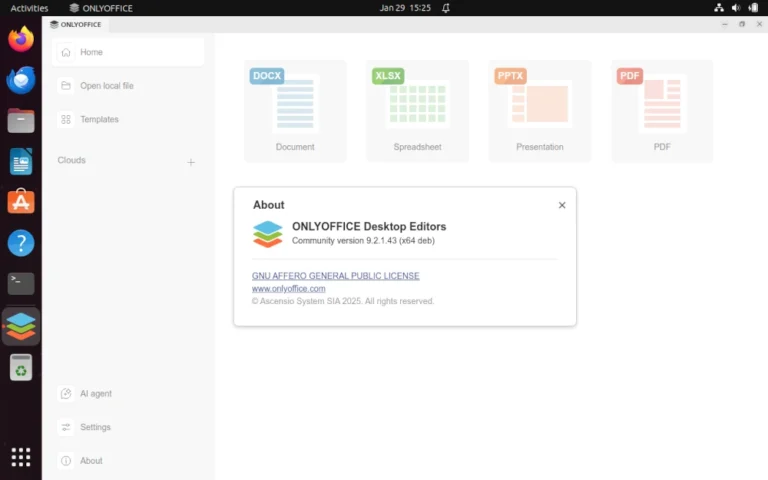 How to Enable AI Agents in ONLYOFFICE Desktop Editors on Linux