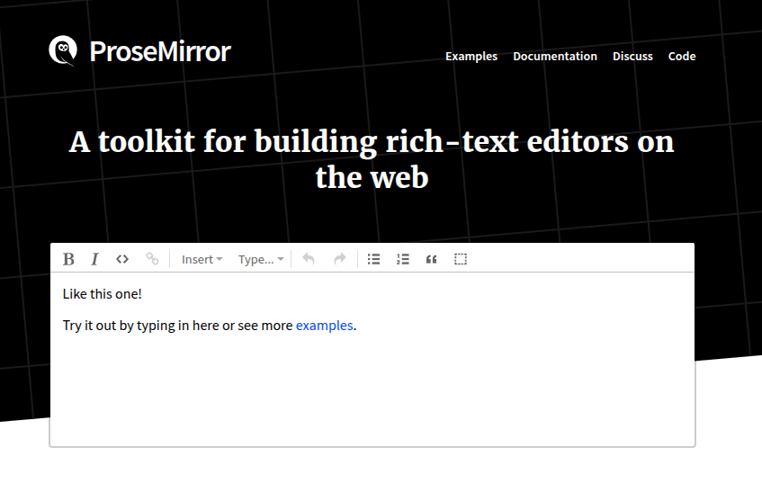 ProseMirror - WYSIWYM Editor