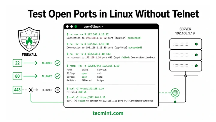 5 Ways to Check Remote Port Connectivity in Linux