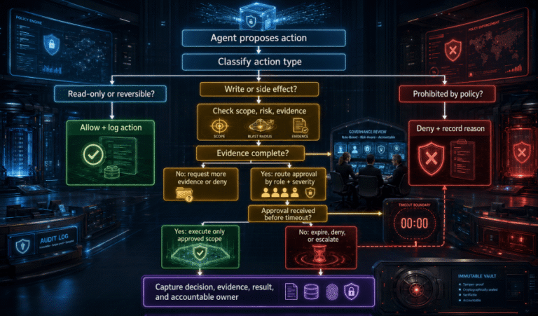 Human-in-the-Loop Is Not a Button: Designing Approval Paths for AI Agents That Can Actually Act