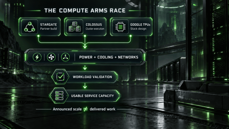 The Compute Arms Race: Stargate, Colossus, TPUs and the Gigawatt Battlefield