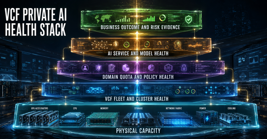 AI observability connects infrastructure, runtime, model, retrieval, agent, governance, cost, and business signals to named services, versions, owners, and decisions.