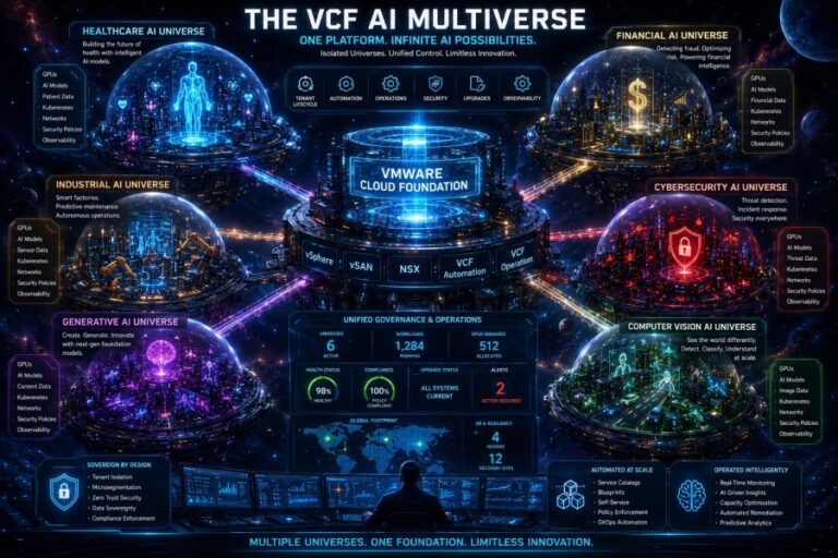 The VCF AI Multiverse: One Private Cloud Foundation for Many Enterprise AI Domains